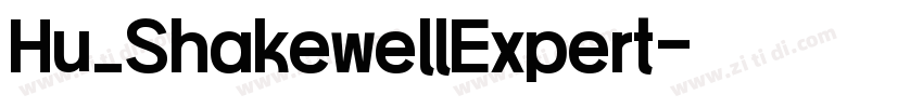 Hu_ShakewellExpert字体转换