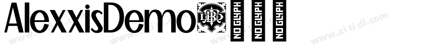 AlexxisDemo字体转换 AlexxisDemo字体转换