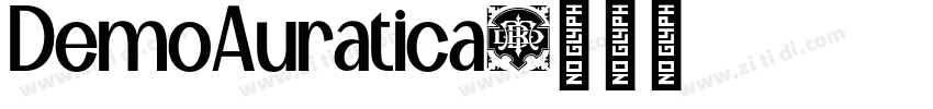 DemoAuratica字体转换 DemoAuratica字体转换