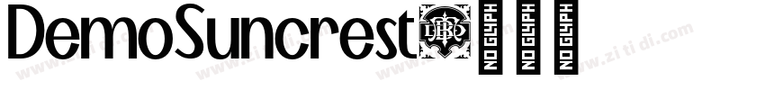 DemoSuncrest字体转换