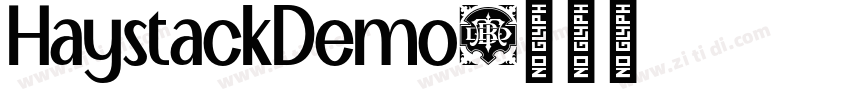 HaystackDemo字体转换