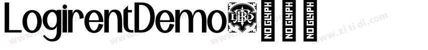 LogirentDemo字体转换