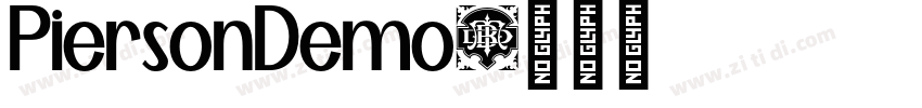 PiersonDemo字体转换