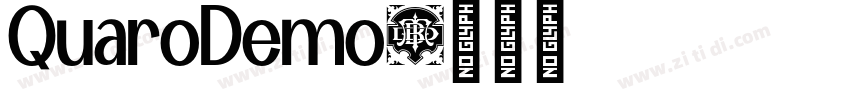 QuaroDemo字体转换
