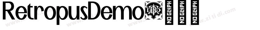 RetropusDemo字体转换