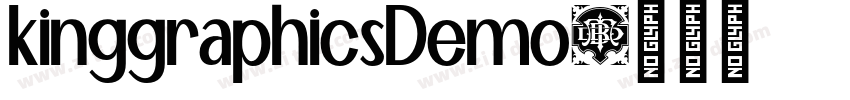 kinggraphicsDemo字体转换