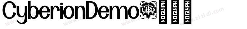 CyberionDemo字体转换