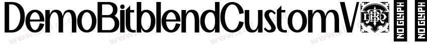 DemoBitblendCustomV字体转换 DemoBitblendCustomV字体转换