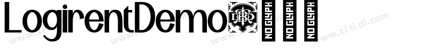LogirentDemo字体转换