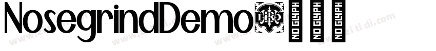 NosegrindDemo字体转换