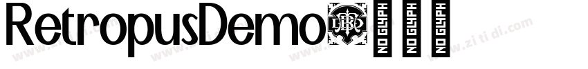 RetropusDemo字体转换
