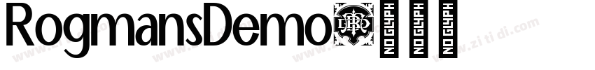 RogmansDemo字体转换