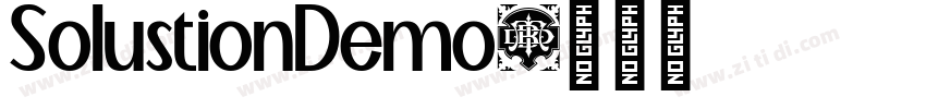 SolustionDemo字体转换