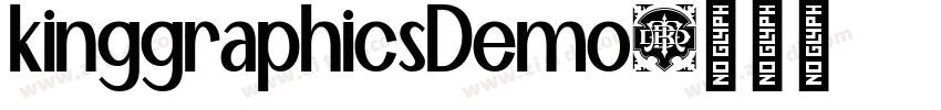 kinggraphicsDemo字体转换