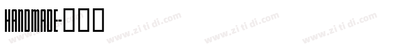 Handmade字体转换