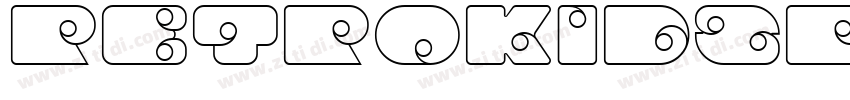 RetroKidsRegular字体转换
