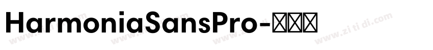 HarmoniaSansPro字体转换 HarmoniaSansPro字体转换