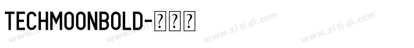 TechmoonBold字体转换