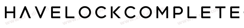 HavelockComplete字体转换