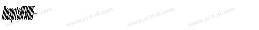 ReceptsNFW05字体转换
