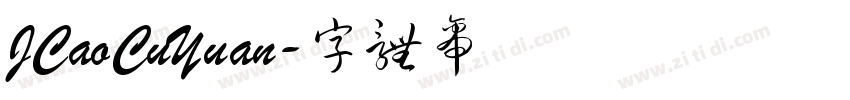 JCaoCuYuan字体转换 JCaoCuYuan字体转换
