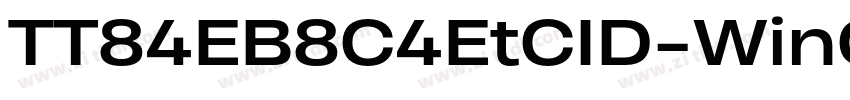 TT84EB8C4EtCID-WinCh字体转换