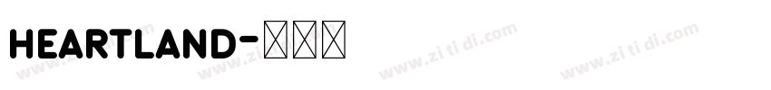 heartland字体转换