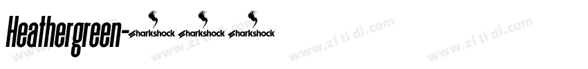 Heathergreen字体转换