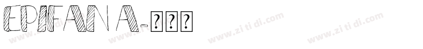 Epifanía字体转换
