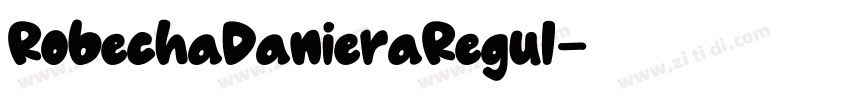 RobechaDanieraRegul字体转换