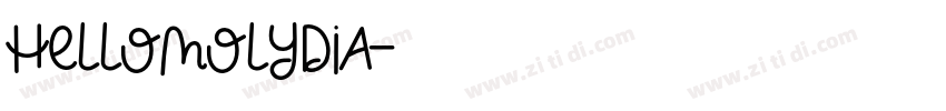 HelloMolydia字体转换