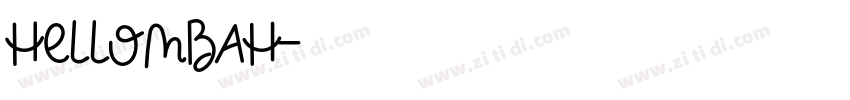 Hellombah字体转换
