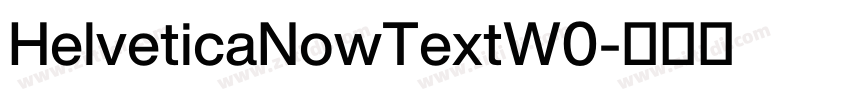 HelveticaNowTextW0字体转换
