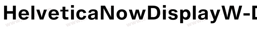 HelveticaNowDisplayW字体转换