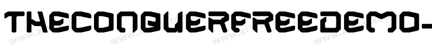 TheConquerFreeDemo字体转换