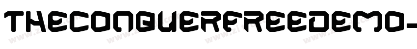TheConquerFreeDemo字体转换