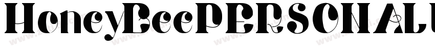 HoneyBeePERSONALUSEO字体转换
