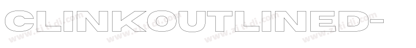 ClinkOutlined字体转换