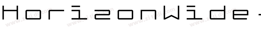 HorizonWide字体转换