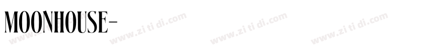 moonhouse字体转换