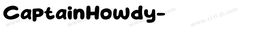 CaptainHowdy字体转换