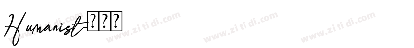 Humanist字体转换