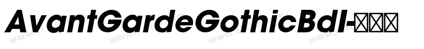 AvantGardeGothicBdI字体转换 AvantGardeGothicBdI字体转换