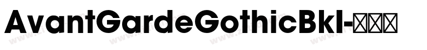AvantGardeGothicBkI字体转换 AvantGardeGothicBkI字体转换