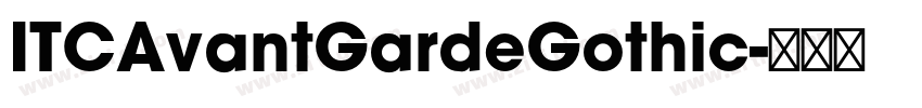 ITCAvantGardeGothic字体转换