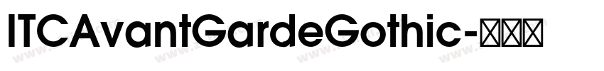 ITCAvantGardeGothic字体转换