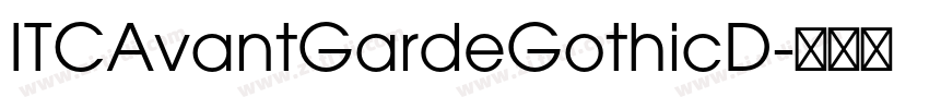 ITCAvantGardeGothicD字体转换 ITCAvantGardeGothicD字体转换