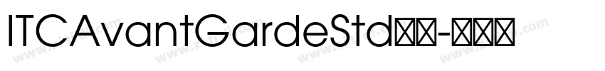 ITCAvantGardeStd字体字体转换