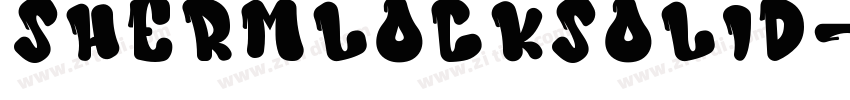 ShermlockSolid字体转换