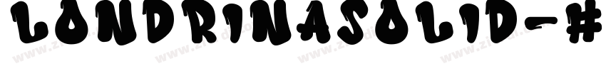londrinasolid字体转换